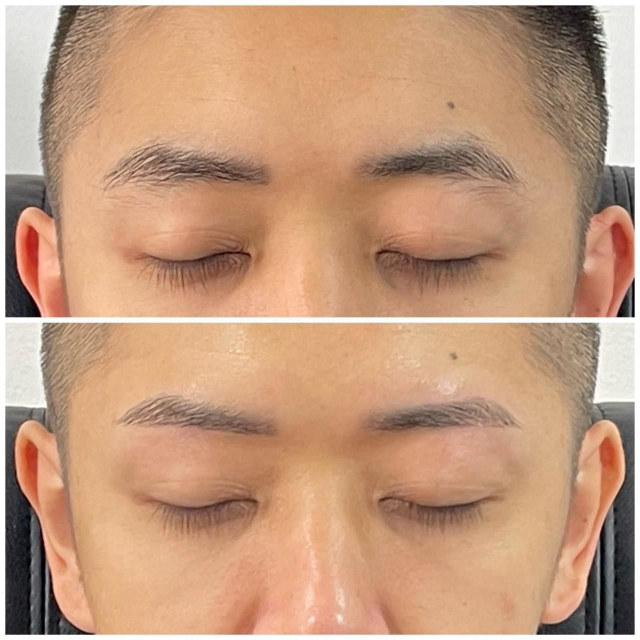 眉毛ワックス＋カット
