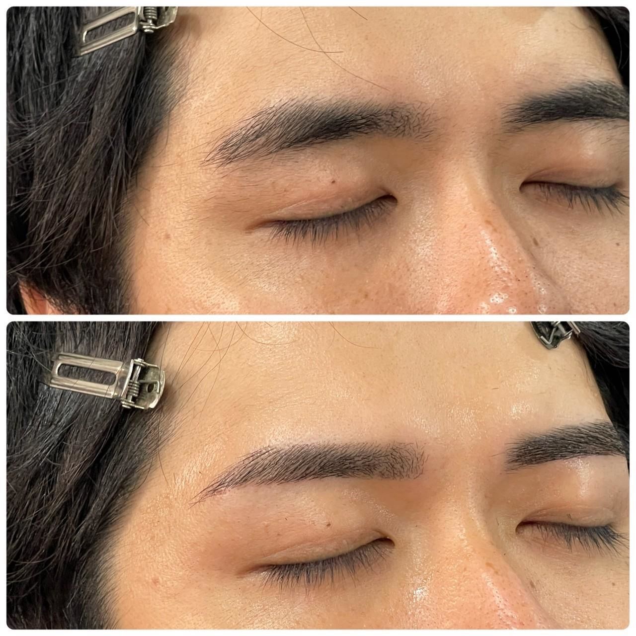 眉毛ワックス＋カット