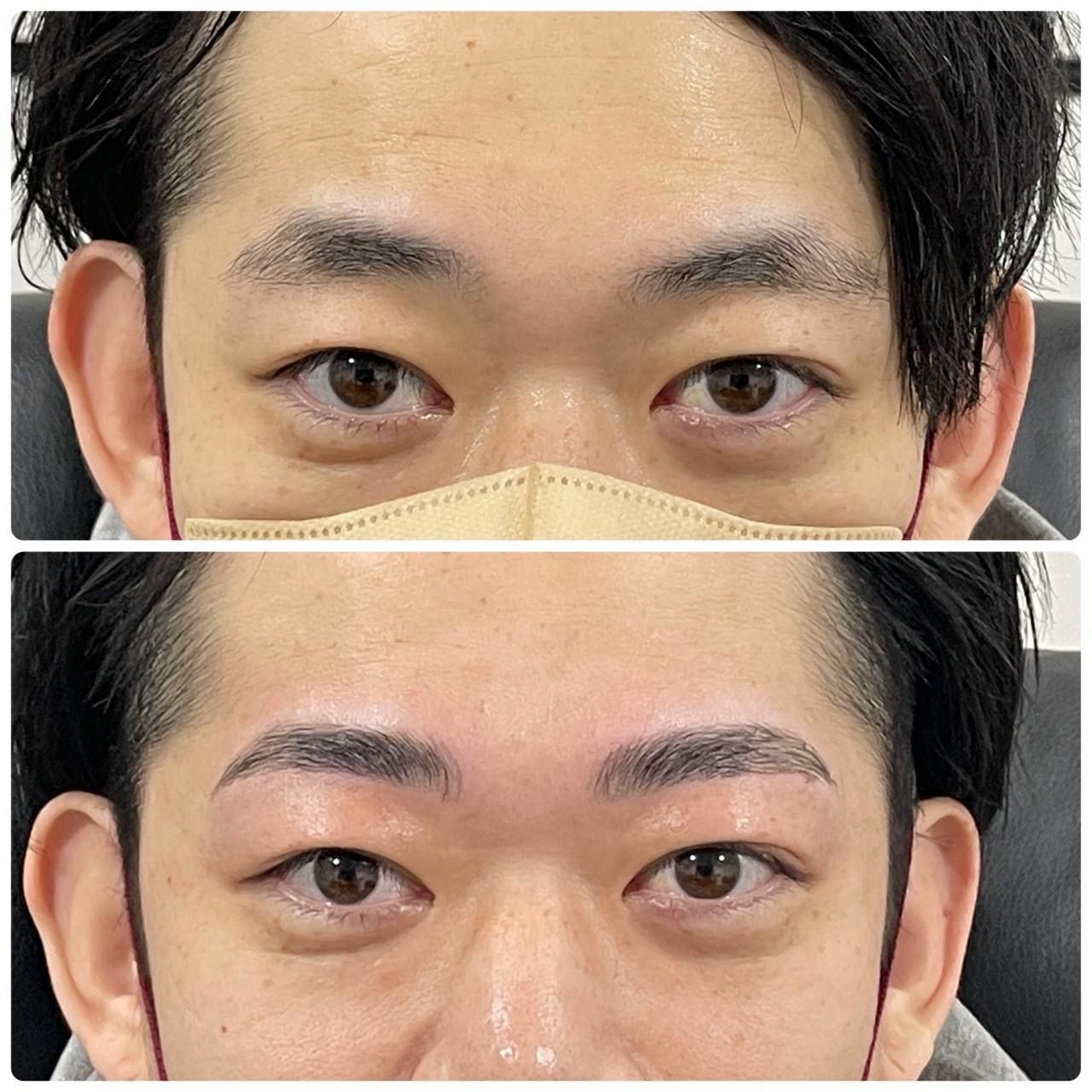 眉毛ワックス＋カット